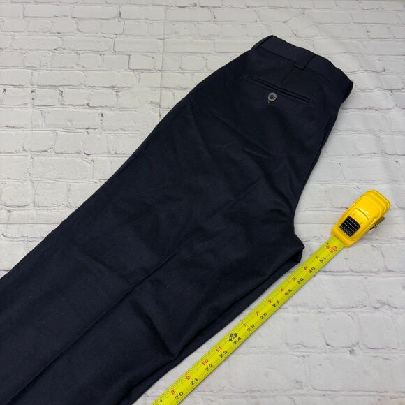 NWT Vintage Nautica Men Wool Cashmere Flannel Pants Size 32x32 Pleated D050 -11 - Picture 7 of 16